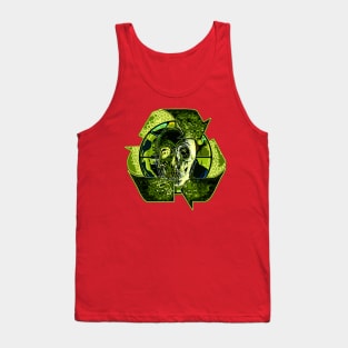 Recycle or Die Skull Tank Top